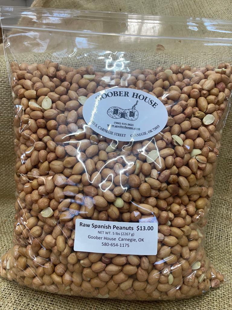 RAW SPANISH PEANUTS